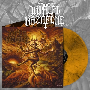 Impaled Nazarene - Ugra Karma (Orange/Black Marble Vin in der Gruppe VINYL / Kommande / Hårdrock bei Bengans Skivbutik AB (5668918)