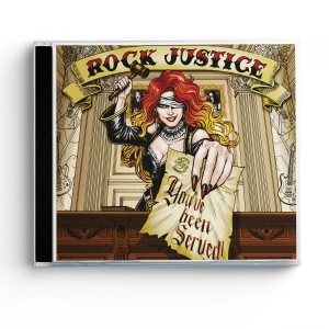 Rock Justice - You've Been Served in der Gruppe CD / Kommande / Hårdrock bei Bengans Skivbutik AB (5668967)