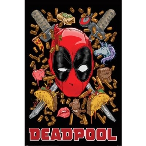 Movie Poster  - Deadpool (Chimichanga)  Poster 91,5 X 61 Cm in der Gruppe MERCHANDISE / Poster / Soundtrack bei Bengans Skivbutik AB (5669220)