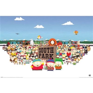 Movie Poster  - South Park (Characters)  Poster 91,5 X 61 Cm in der Gruppe MERCHANDISE / Poster / Soundtrack bei Bengans Skivbutik AB (5669223)