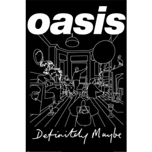 Oasis - Oasis (Definitely Maybe Art)  Poster 91,5 X 61 Cm in der Gruppe MERCHANDISE / Poster / Pop-Rock bei Bengans Skivbutik AB (5669229)