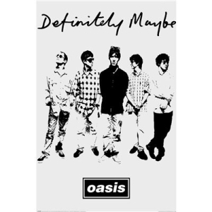 Oasis - Oasis (Definitely Band)  Poster 91,5 X 61 Cm in der Gruppe MERCHANDISE / Poster / Pop-Rock bei Bengans Skivbutik AB (5669230)