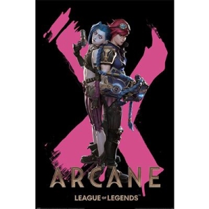 Game Poster - Arcane (Duo)  Poster 91,5 X 61 Cm in der Gruppe MERCHANDISE / Poster / Game Soundtrack bei Bengans Skivbutik AB (5669233)