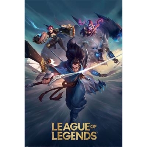 Game Poster - League Of Legends (Keyart)  Poster 91,5 X 61 Cm in der Gruppe MERCHANDISE / Poster / Game Soundtrack bei Bengans Skivbutik AB (5669236)