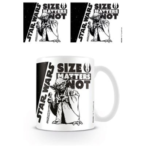 Star Wars - Star Wars (Size Matters Not) Mug in der Gruppe MERCHANDISE / Tasse / Soundtrack bei Bengans Skivbutik AB (5669269)