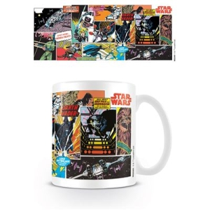 Star Wars - Star Wars (Comic Panels) Mug in der Gruppe MERCHANDISE / Tasse / Soundtrack bei Bengans Skivbutik AB (5669272)