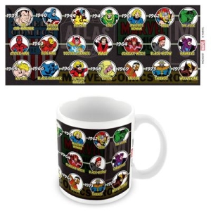 Marvel - Marvel (Timeline Of Ages - Ian) Mug Amazon - Princes Trust in der Gruppe MERCHANDISE / Tasse / Soundtrack bei Bengans Skivbutik AB (5669279)