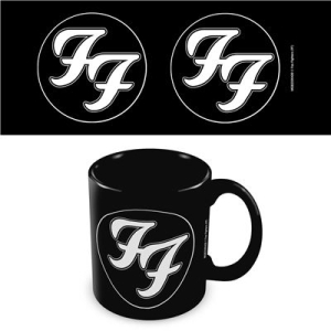 Foo Fighters - Foo Fighters (Ff Logo) Black Pod Mug in der Gruppe MERCHANDISE / Tasse / Pop-Rock bei Bengans Skivbutik AB (5669311)