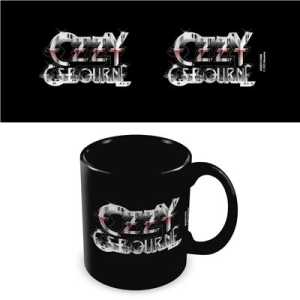 Ozzy Osbourne - Ozzy Osbourne (Logo) Black Pod Mug in der Gruppe MERCHANDISE / Tasse / Heavy Metal bei Bengans Skivbutik AB (5669314)