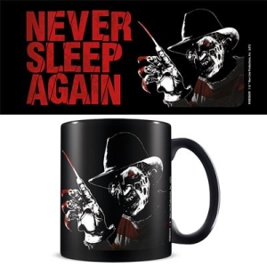 A Nightmare On Elm Street - A Nightmare On Elm Street (Never Sleep Again) Black Pod Mug in der Gruppe MERCHANDISE / Tasse / Soundtrack bei Bengans Skivbutik AB (5669317)