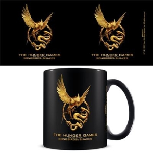 The Hunger Games - The Hunger Games: The Ballad Of Songbirds And Snakes Black Pod Mug in der Gruppe MERCHANDISE / Tasse / Soundtrack bei Bengans Skivbutik AB (5669328)
