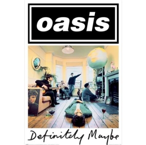 Oasis - Oasis (Definitely Maybe) Poster (91,5 X 61 Cm) in der Gruppe MERCHANDISE / Poster / Pop-Rock bei Bengans Skivbutik AB (5669333)