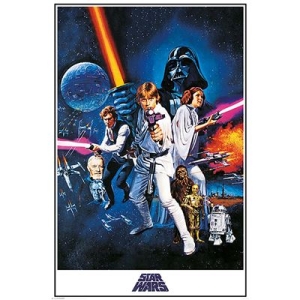 Star Wars - Star Wars - A New Hope (One Sheet)  Poster (91,5 X 61 Cm) in der Gruppe MERCHANDISE / Poster / Soundtrack bei Bengans Skivbutik AB (5669335)
