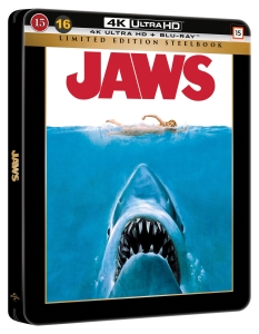 Movie - Jaws (Steelbook 3-Disc (4K Uhd + Bd) in der Gruppe FILM / Film UHD-4K bei Bengans Skivbutik AB (5669808)