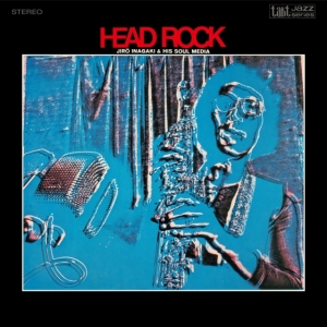 Jiro Inagaki & Soul Media - Head Rock (Clear Red Vinyl) in der Gruppe VINYL /  bei Bengans Skivbutik AB (5669860)
