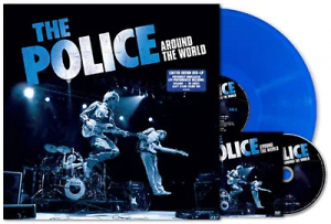 The Police - Around The World (Blue Vinyl +Dvd) in der Gruppe MUSIK / LP+DVD / Pop-Rock bei Bengans Skivbutik AB (5669909)