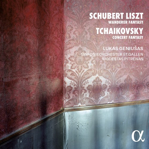 Lukas Geniusas Sinfonieorchester S - Schubert/Liszt: Wanderer Fantasy T in der Gruppe CD / Klassiskt bei Bengans Skivbutik AB (5669937)