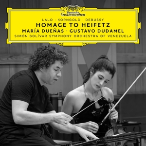 María Dueñas Simón Bolívar Symphon - Echoes Of Heifetz (Lalo, Korngold, in der Gruppe CD / Kommande / Klassiskt bei Bengans Skivbutik AB (5669992)