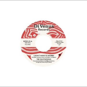 The Quotations - I Don't Have To Worry / I Wanna Tha in der Gruppe VINYL / Kommande / Pop-Rock bei Bengans Skivbutik AB (5670044)
