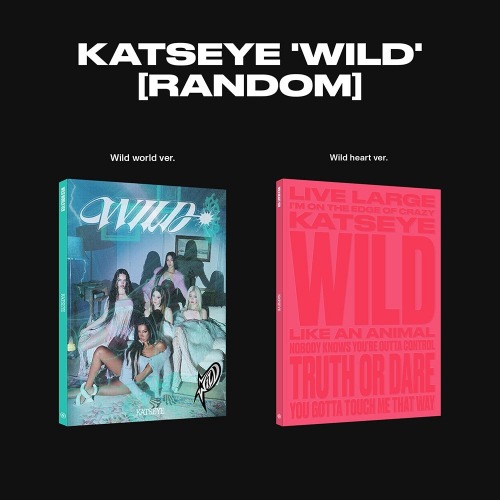 Katseye - Wild (Random Ver.) + Photo Magnet in der Gruppe Minishops / K-Pop Minishops / Katseye bei Bengans Skivbutik AB (5670091)