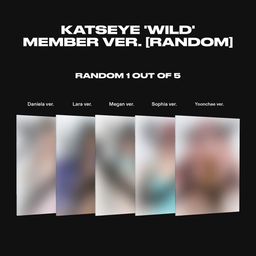 Katseye - Wild (Member Ver.) (Random Ver.) + Photo Magnet in der Gruppe Minishops / K-Pop Minishops / Katseye bei Bengans Skivbutik AB (5670092)