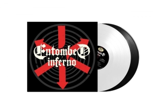 Entombed - Inferno (Remastered - White / Black Vinyl 2LP) in der Gruppe VINYL / Kommande / Hårdrock bei Bengans Skivbutik AB (5670145)