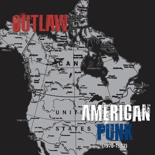 Various Artists - Outlaw American Punk (1978-1982) in der Gruppe VINYL / Pop-Rock bei Bengans Skivbutik AB (5670177)