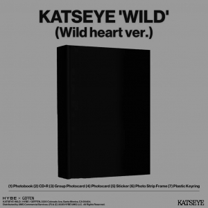 Katseye - Wild (Ep3 - Int. Wild Heart edition) in der Gruppe CD / Kommande / K-Pop bei Bengans Skivbutik AB (5670328)