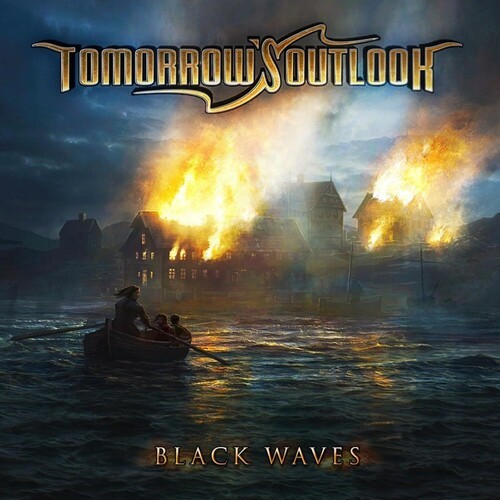 Tomorrow's Outlook - Black Waves in der Gruppe CD / Hårdrock bei Bengans Skivbutik AB (5670427)