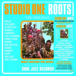 Soul Jazz Records Presents - Studio One Roots (Orange Vinyl) in der Gruppe VINYL / Kommande / Reggae bei Bengans Skivbutik AB (5670887)