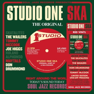 Soul Jazz Records Presents - Studio One Ska (Red Vinyl) in der Gruppe VINYL / Kommande / Reggae bei Bengans Skivbutik AB (5670888)