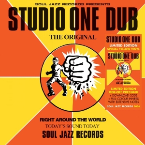 Soul Jazz Records Presents - Studio One Dub (Yellow Vinyl) in der Gruppe VINYL / Kommande / Reggae bei Bengans Skivbutik AB (5670889)