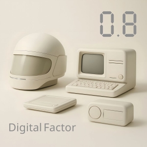 Digital Factor - 0.8. in der Gruppe CD / Kommande / Pop-Rock bei Bengans Skivbutik AB (5671023)