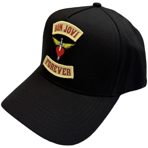 Bon Jovi - Forever Bl Baseball Cap in der Gruppe MERCHANDISE / Kappe /  /  bei Bengans Skivbutik AB (5671089)