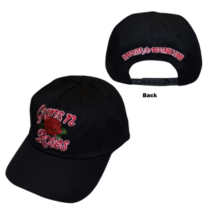 Guns N Roses - Afd Rose Bl Baseball Cap in der Gruppe MERCHANDISE / Kappe /  /  bei Bengans Skivbutik AB (5671098)