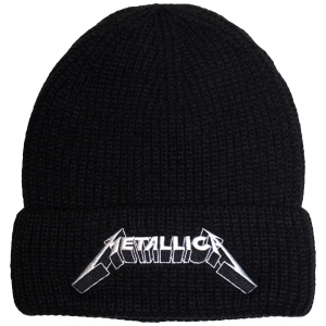 Metallica - 3D Logo Bl Beanie Hat in der Gruppe MERCHANDISE / Merch / Kommande / Hårdrock bei Bengans Skivbutik AB (5671108)