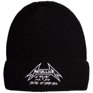 Metallica - Live Bl Beanie Hat in der Gruppe MERCHANDISE / Merch / Kommande / Hårdrock bei Bengans Skivbutik AB (5671109)