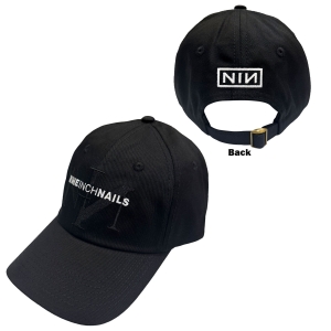 Nine Inch Nails - Classic Logo Bl Baseball Cap in der Gruppe MERCHANDISE / Kappe /  /  bei Bengans Skivbutik AB (5671115)
