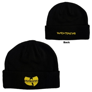Wu Tang Clan - Logo Bl Beanie Hat in der Gruppe MERCHANDISE / Merch / Kommande / Hip Hop-Rap bei Bengans Skivbutik AB (5671129)