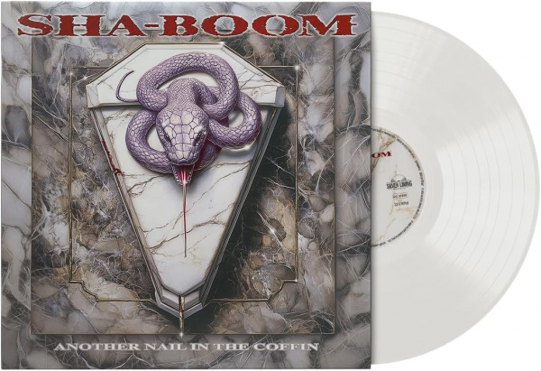 Sha-Boom - Another Nail In The Coffin (White Vinyl LP) in der Gruppe VINYL / Kommande / Hårdrock,Pop-Rock bei Bengans Skivbutik AB (5671229)