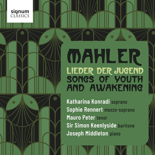 Gustav Mahler - Lieder Der Jugend - Songs Of Youth in der Gruppe UNSERE TIPPS / Freitagsveröffentlichungen /  bei Bengans Skivbutik AB (5671280)