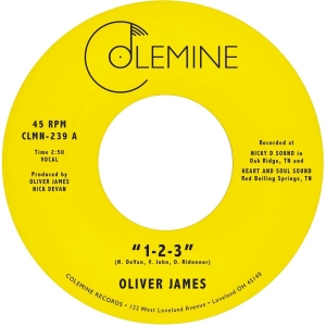 Oliver James - 1-2-3 / Nothing Is Forever in der Gruppe VINYL / Kommande / RnB-Soul bei Bengans Skivbutik AB (5671320)
