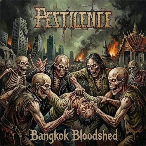 Pestilence - Bangkok Bloodshed in der Gruppe VINYL / Hårdrock bei Bengans Skivbutik AB (5671360)