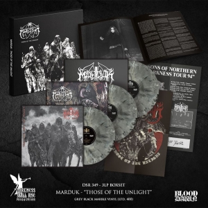 Marduk - Those Of The Unlight (3 Lp Marbled in der Gruppe VINYL / Kommande / Hårdrock bei Bengans Skivbutik AB (5671390)