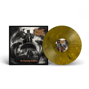 Malefic Throne - Conquering Darkness The (Gold Marbl in der Gruppe VINYL bei Bengans Skivbutik AB (5671400)