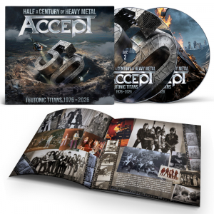 Accept - Teutonic Titans 1976-2026 (Digisleeve / 2CD) in der Gruppe CD / Kommande / Hårdrock bei Bengans Skivbutik AB (5671617)