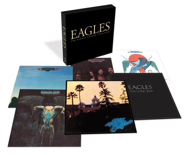 Eagles - The Studio Albums 1972-1979 in der Gruppe CD / Pop bei Bengans Skivbutik AB (567167)