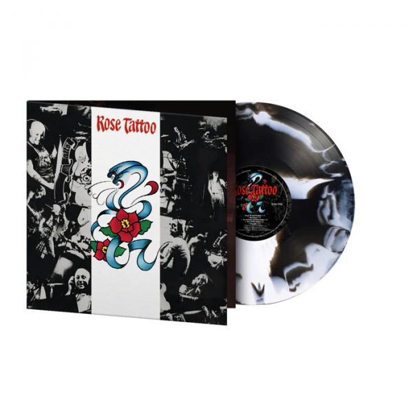 Rose Tattoo - Rose Tattoo (Black & White Swirl Vinyl LP) in der Gruppe UNSERE TIPPS / Freitagsveröffentlichungen / 2026-06-26 bei Bengans Skivbutik AB (5671813)