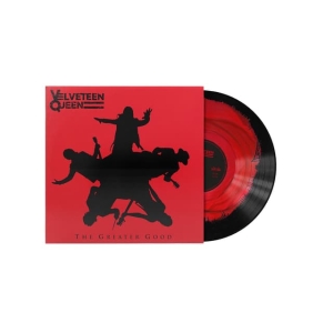 Velveteen Queen - The Greater Good (Red & Black Corona Vinyl LP) in der Gruppe VINYL / Kommande / Hårdrock,Pop-Rock,Svensk Musik bei Bengans Skivbutik AB (5671868)
