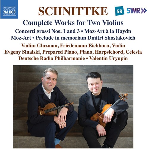 Alfred Schnittke - Complete Works For Two Violins in der Gruppe UNSERE TIPPS / Freitagsveröffentlichungen / 2026-07-24 bei Bengans Skivbutik AB (5672028)